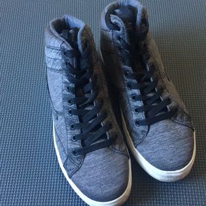 Gray classic high tops